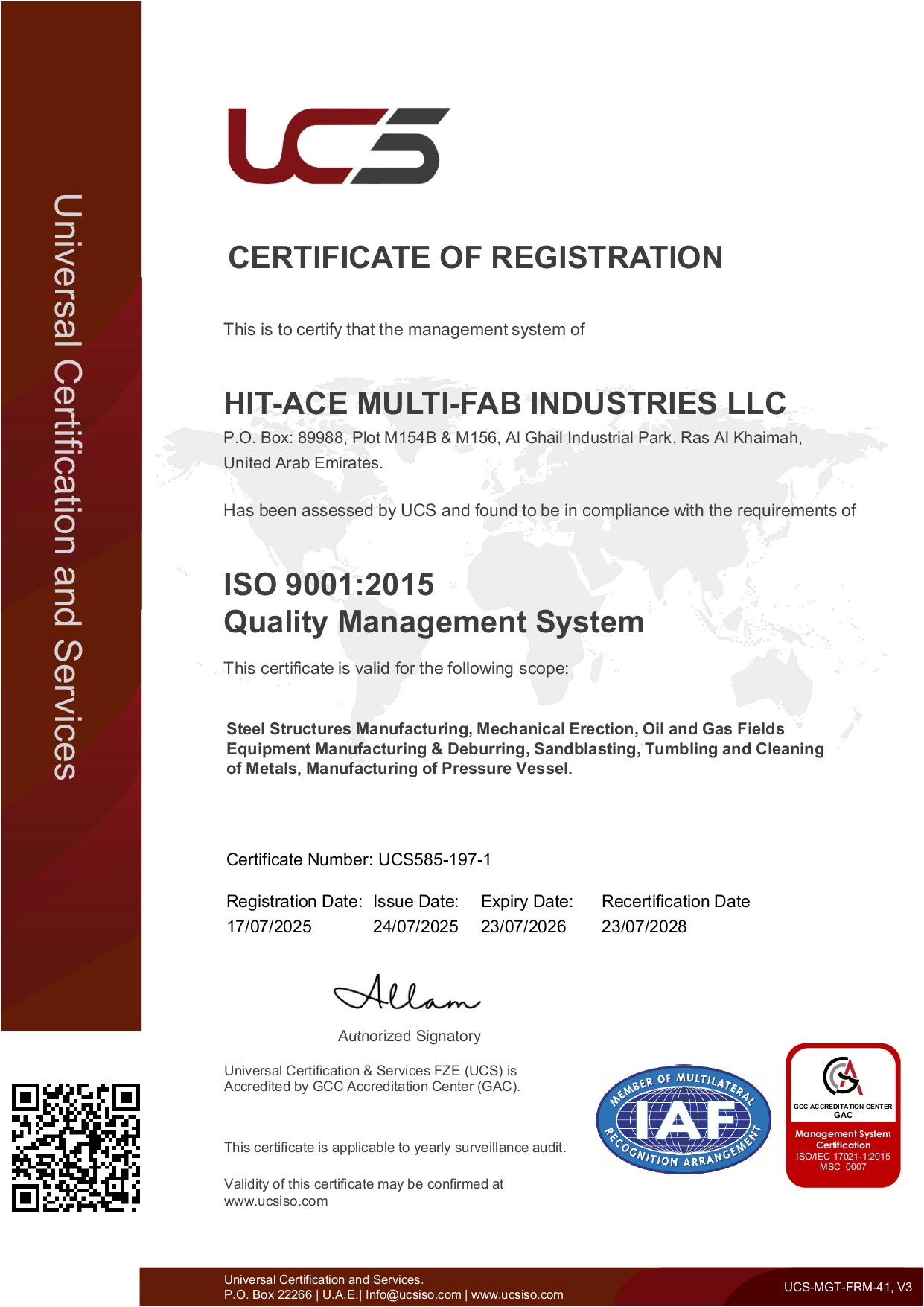 ISO 9001:2015